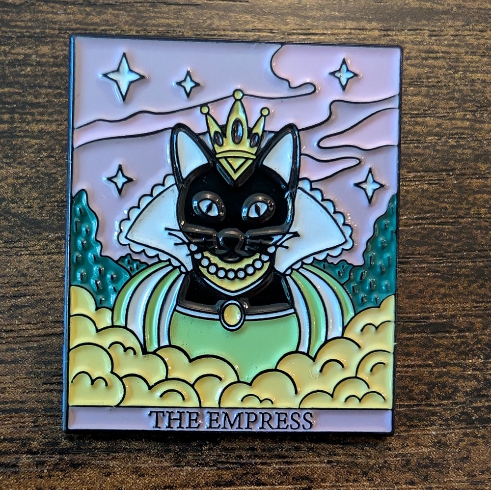 'The Empress' Tarot Card Enamel Pin
